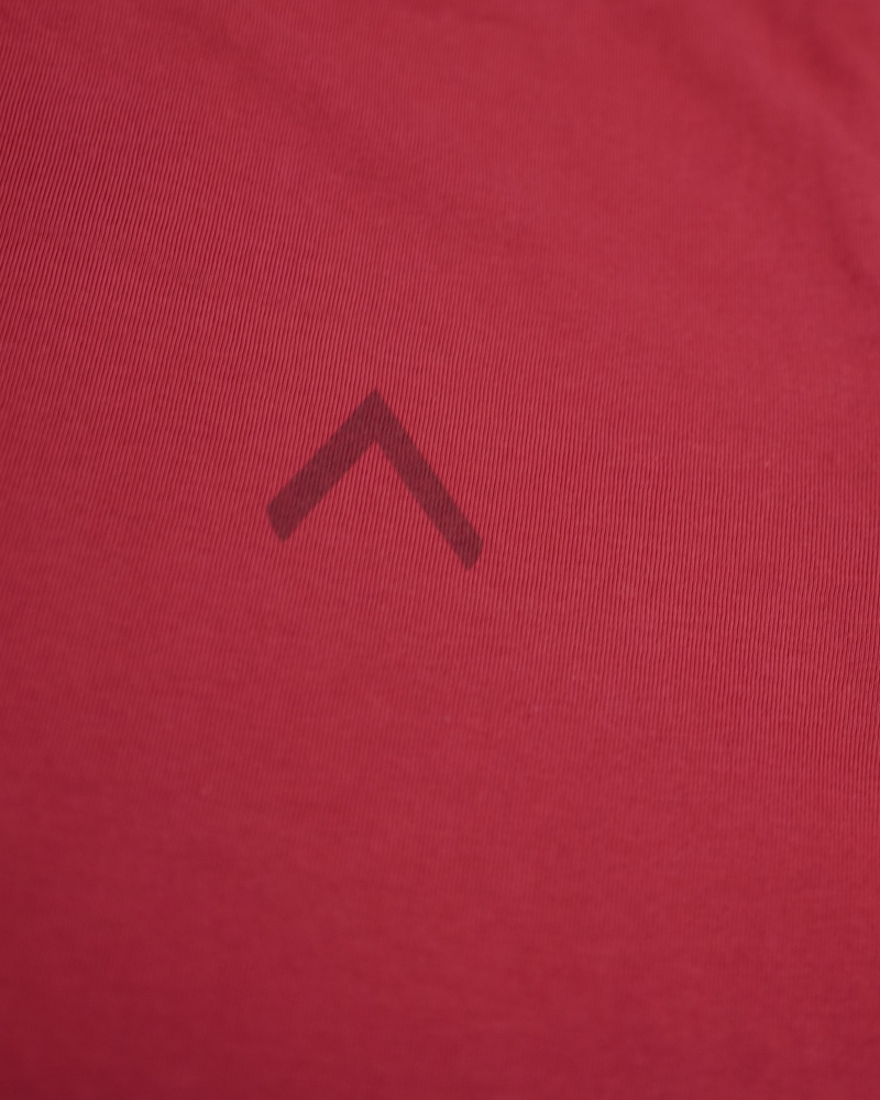 T-shirt Kèrl - bordeaux 19 op rug