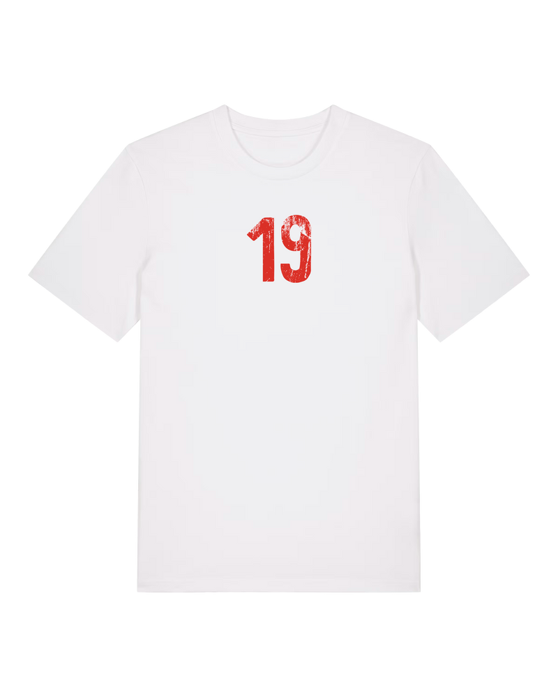 T-shirt ’19’ KV Kortrijk wit