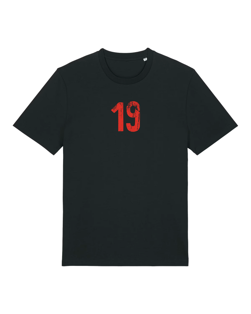T-shirt ’19’ KV Kortrijk zwart
