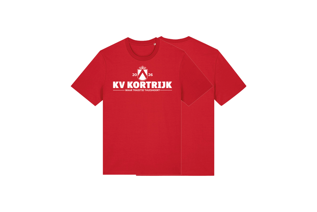 T-shirt - KV Kortrijk - Waar traditie thuishoort