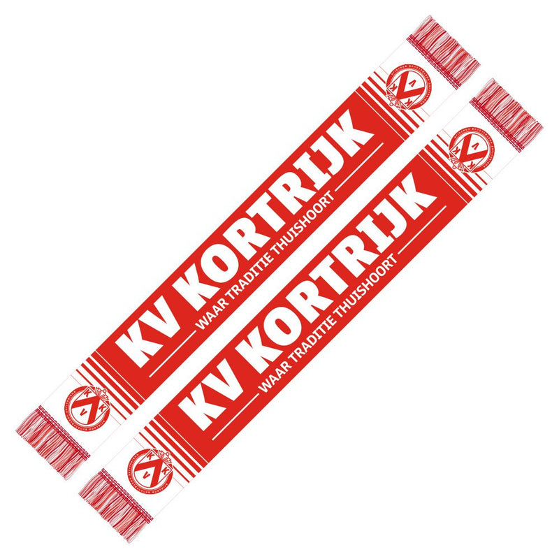 Sjaal - KV Kortrijk - Waar traditie thuishoort