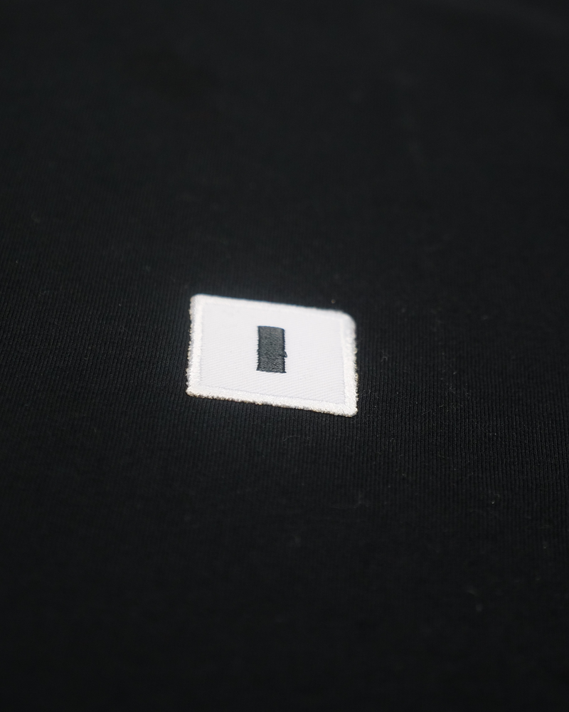 T-shirt Kèrl-zwart-vak I